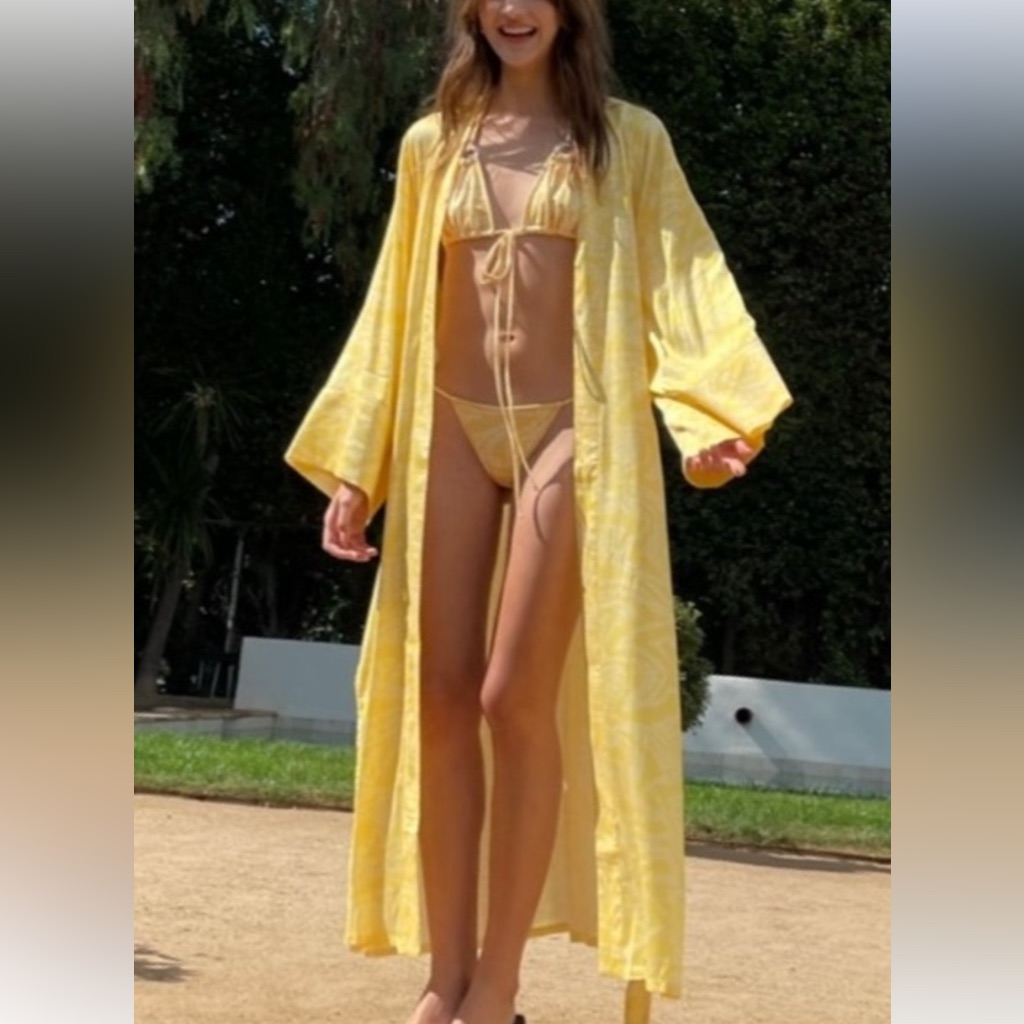 Brand New Chaser La Yellow Kimono